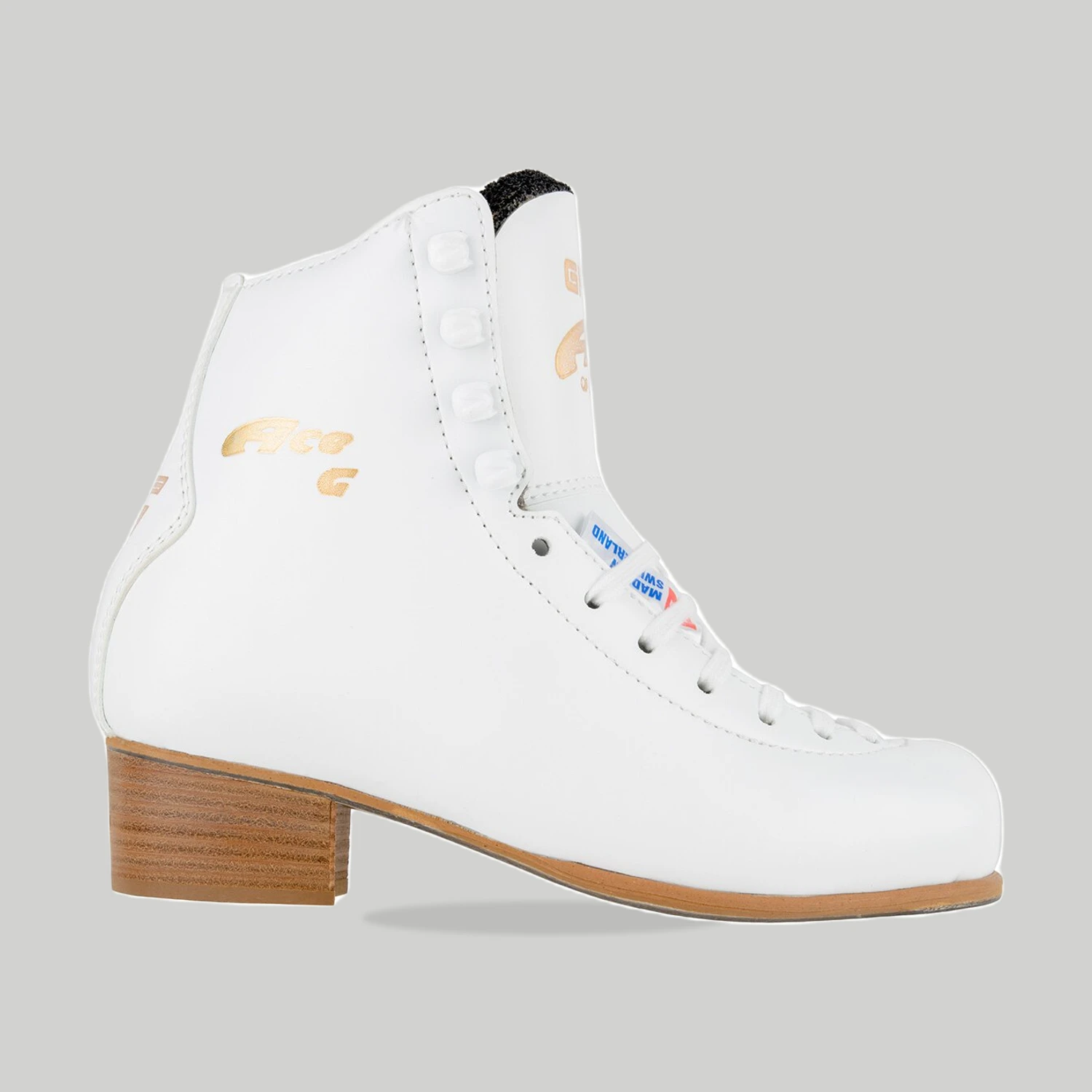 Ace Schlittschuh Weiss Nur Schuhe