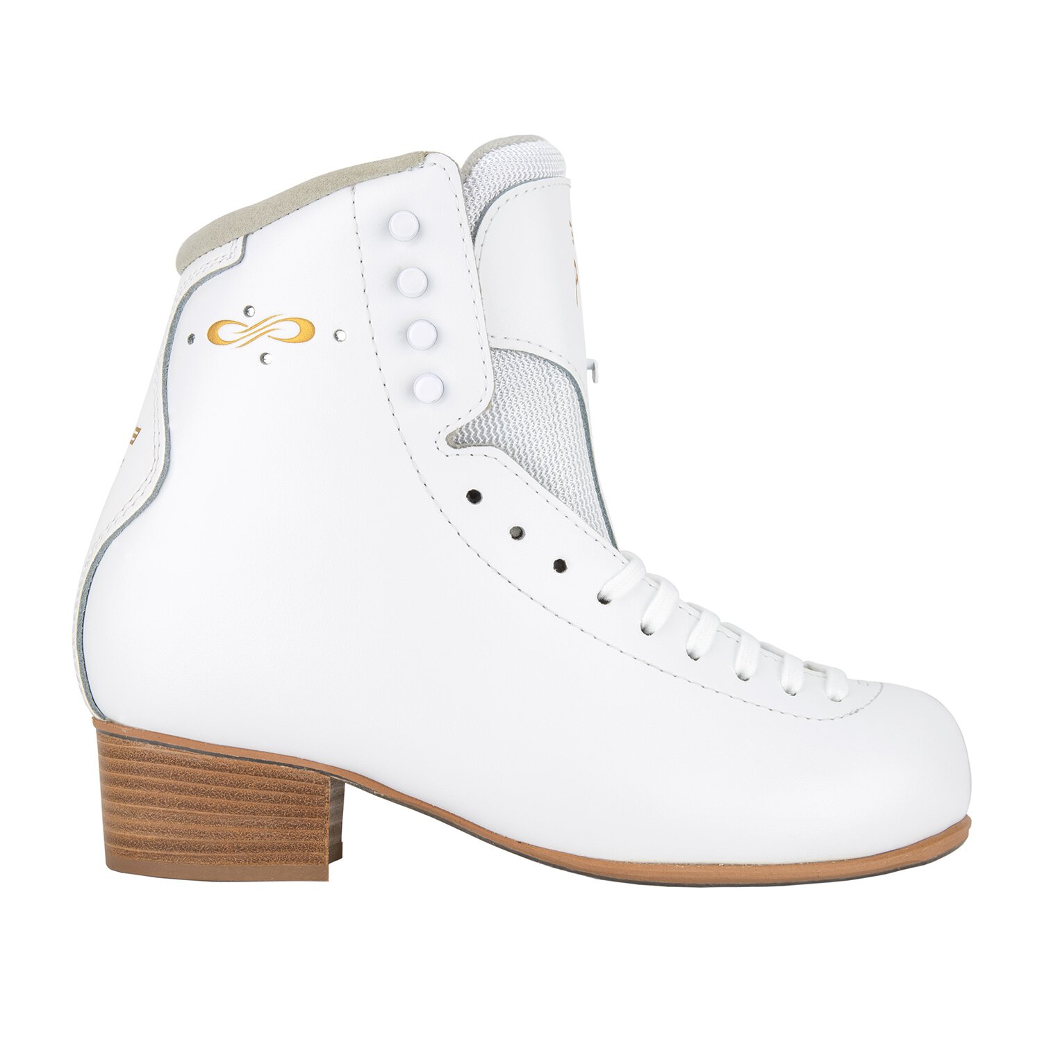 Prestige Crystal Schlittschuh Weiss Nur Schuhe