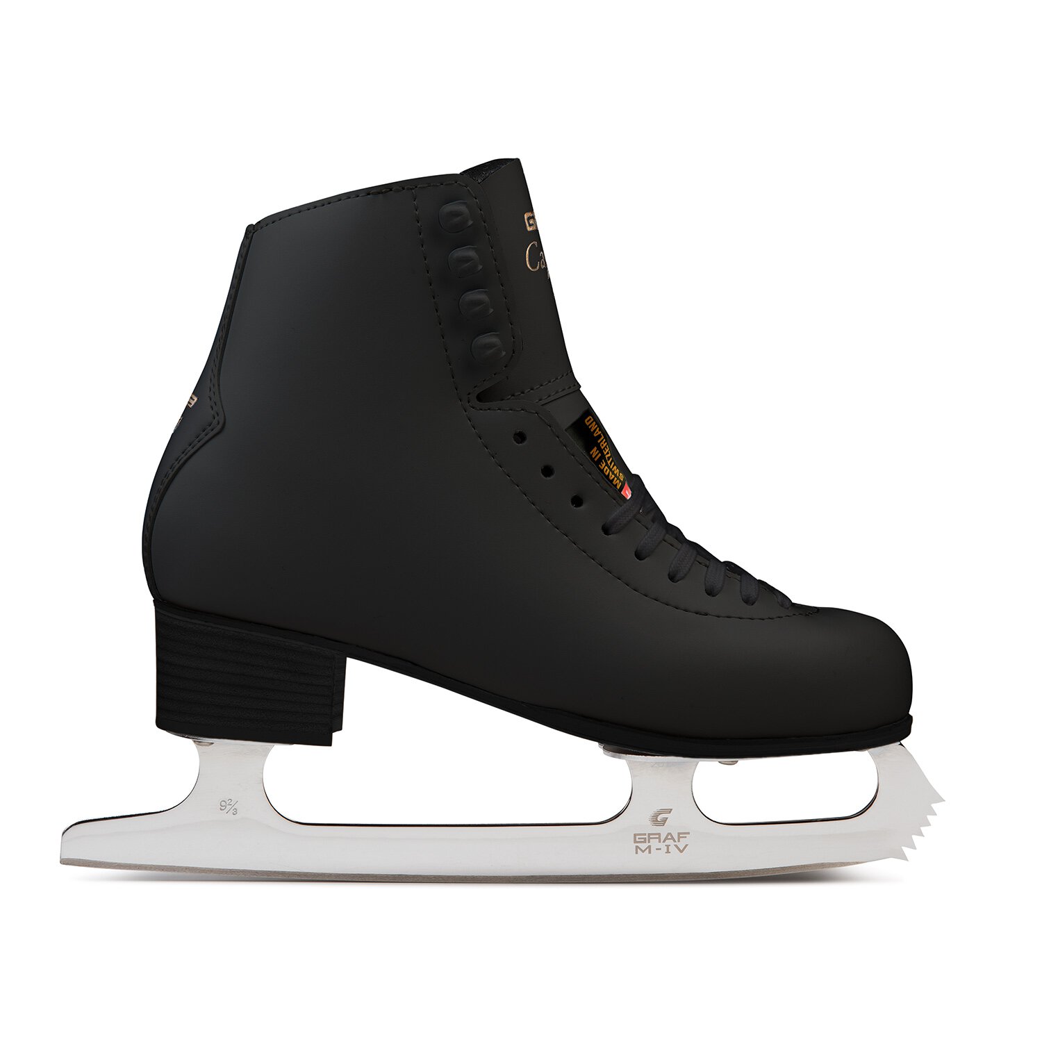 Caprice Schlittschuh Schwarz M-IV Kufen
