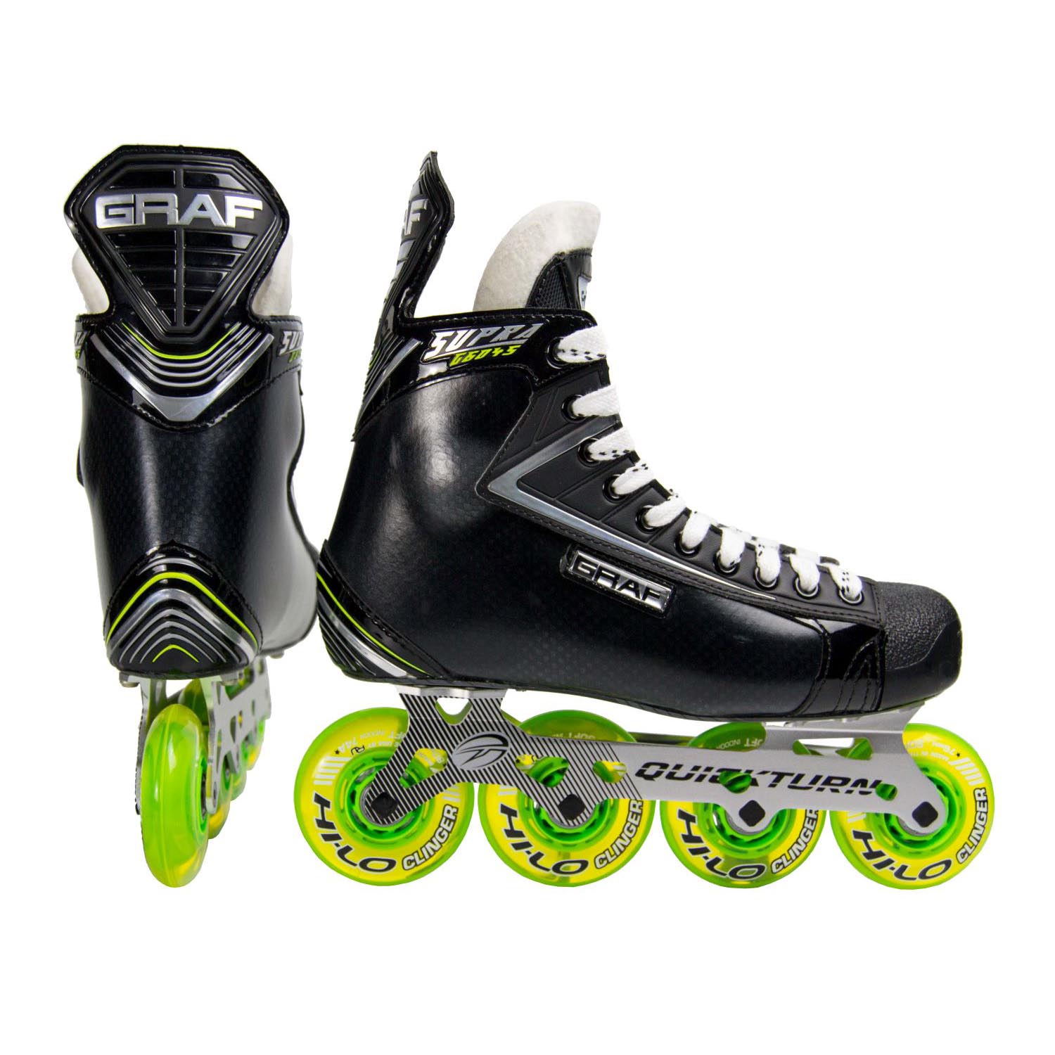 GRAF Supra G6045 Inline-Rollschuh QT40 Chassis Senior Inlinehockey-Skate