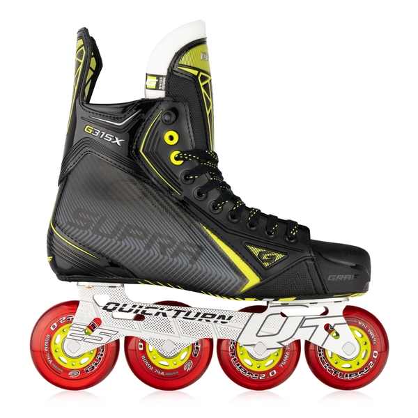 GRAF Supra G315X Inline-Rollschuh QT25 Chassis Junior Inlinehockey-Skate