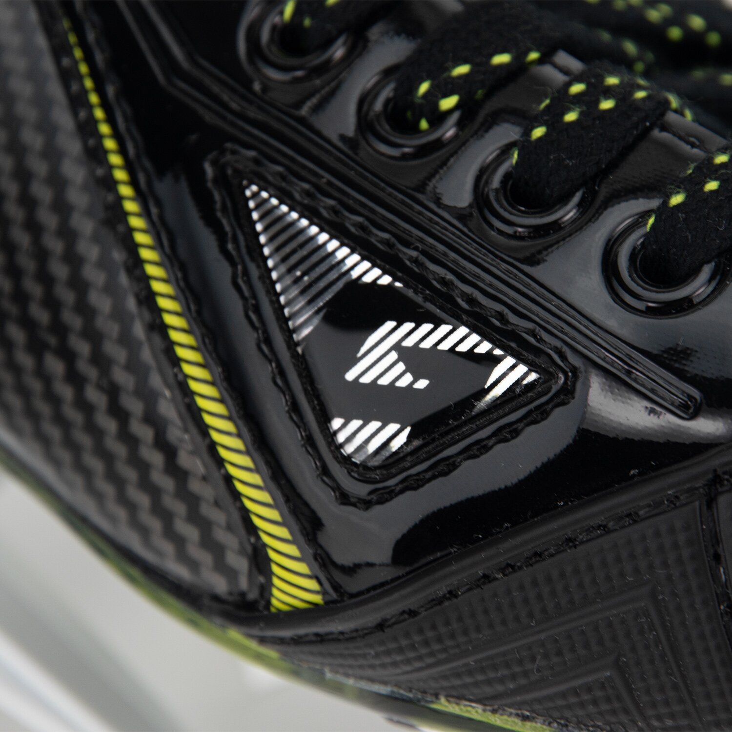 Supra G515X Schlittschuh Schwarz/Gelb Venom Pro Senior – Detailansicht 1