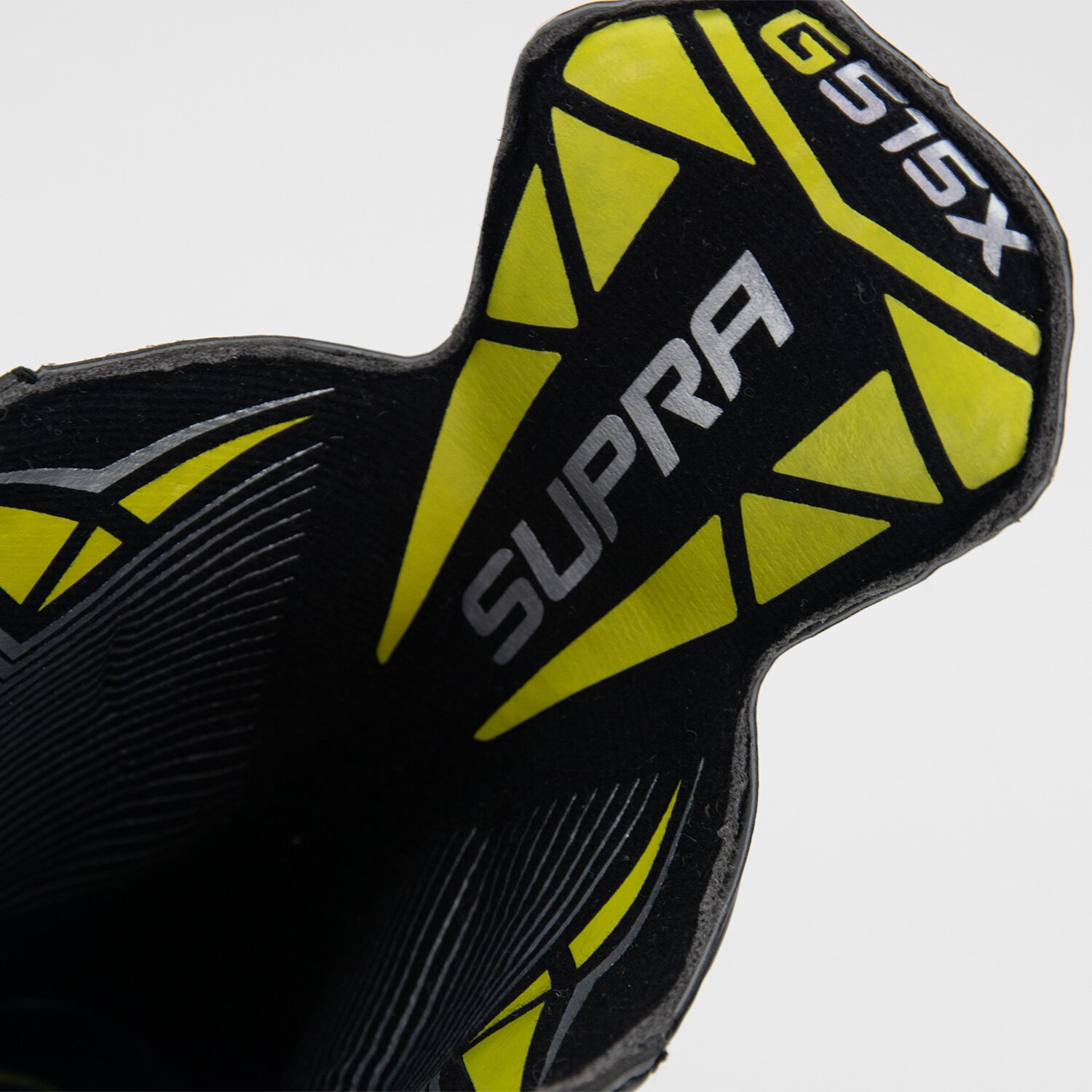 Supra G515X Schlittschuh Schwarz/Gelb Venom Pro Senior – Detailansicht 4