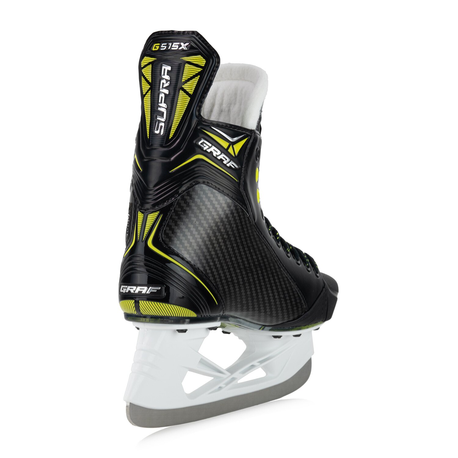Supra G515X Schlittschuh Schwarz/Gelb Venom Pro Senior – Detailansicht 11